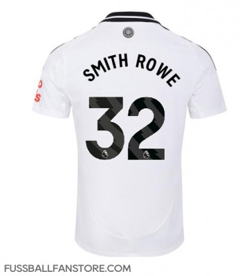 Fulham Emile Smith Rowe #32 Replik Heimtrikot 2024-25 Kurzarm